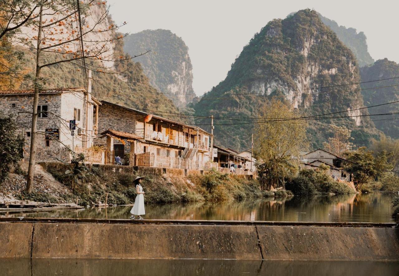 Yen Nhi Homestay Ban Gioc Cao Bang Eksteriør bilde